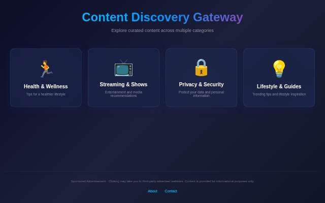Content Discovery Gateway storefront