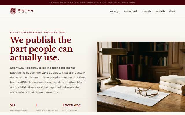 Startseite von Brightway Academy