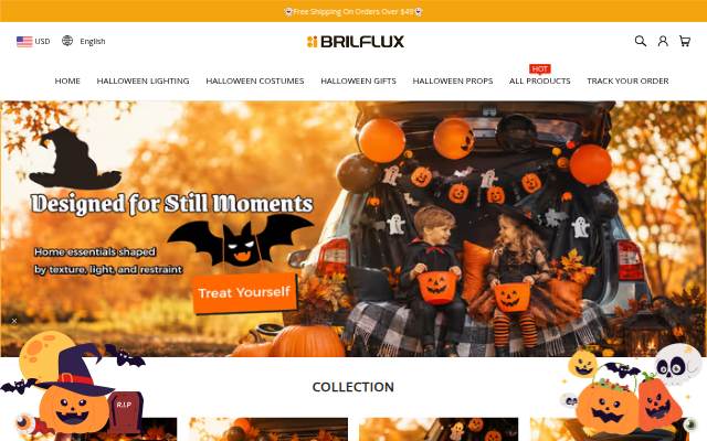 BRILFLUX storefront