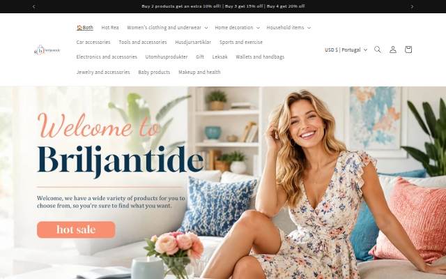 Briljantide storefront