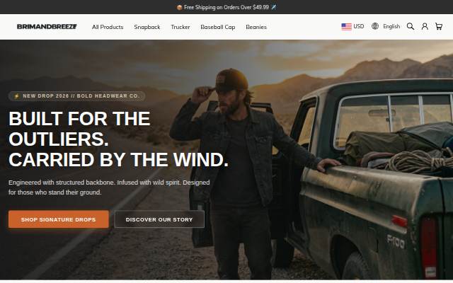 BRIMANDBREEZE storefront