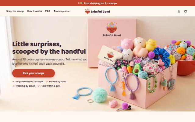 Brimful Bowl storefront