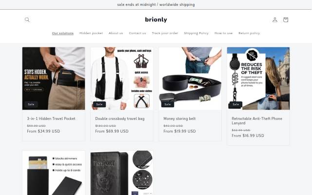 Brionly storefront