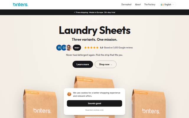 Briters storefront