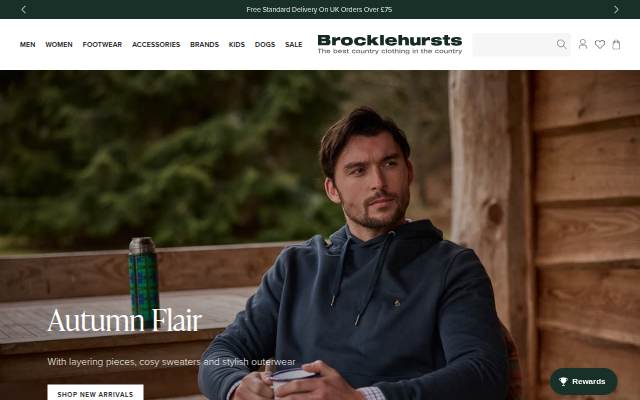 Brocklehursts storefront