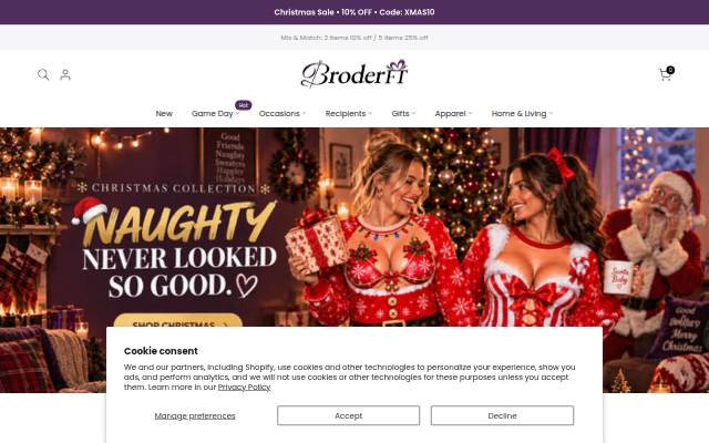 Broderft storefront