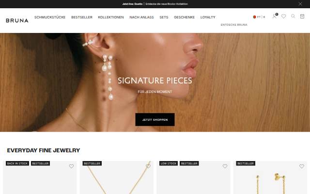 BRUNA storefront