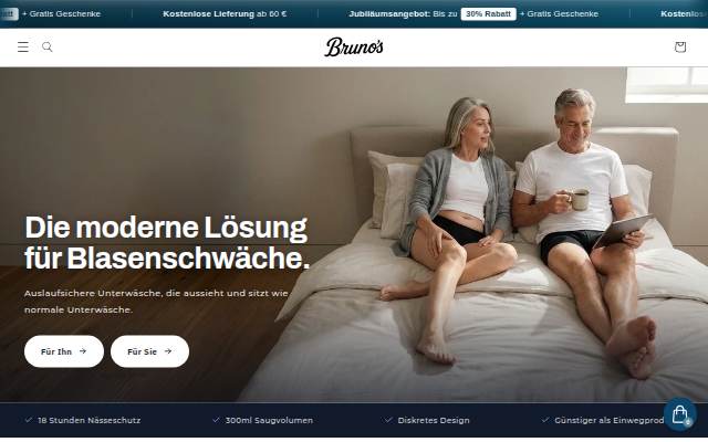 Brunos Boxers storefront