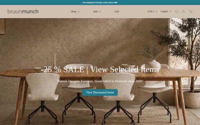 Escaparate de Bruunmunch Furniture
