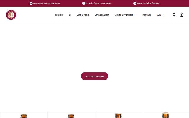 Bryghuset Møn storefront