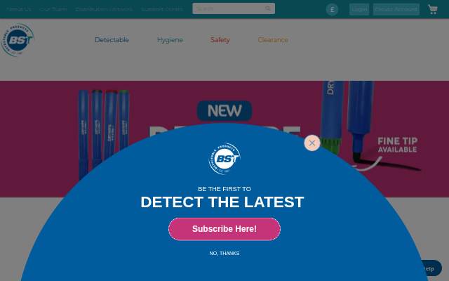 BST Detectable Pens &amp; Products storefront