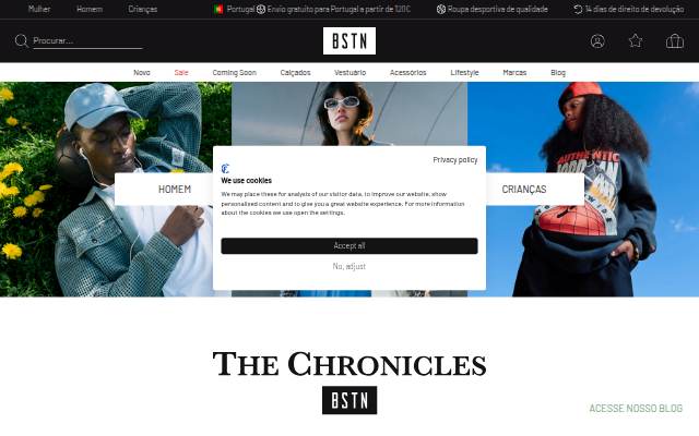BSTN storefront