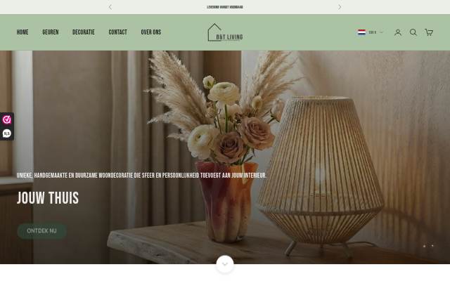 B&amp;T Living storefront