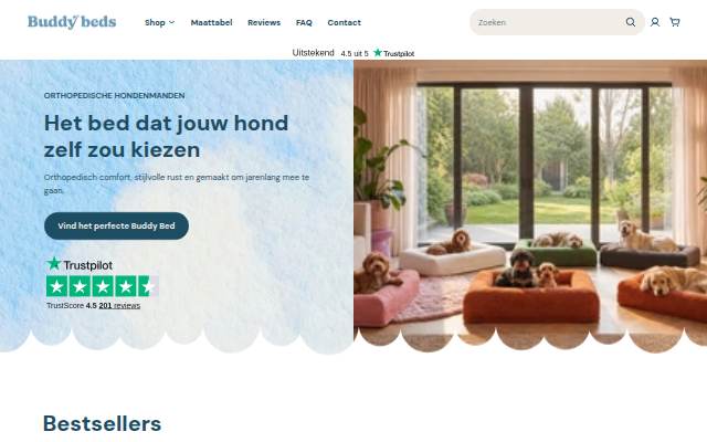 Startseite von Buddy Beds