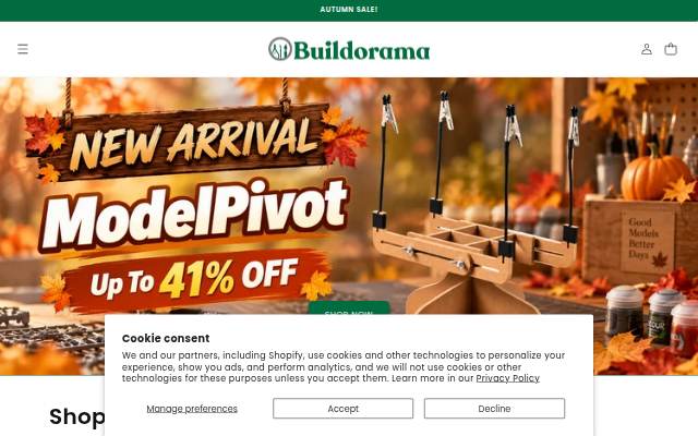 Buildorama storefront