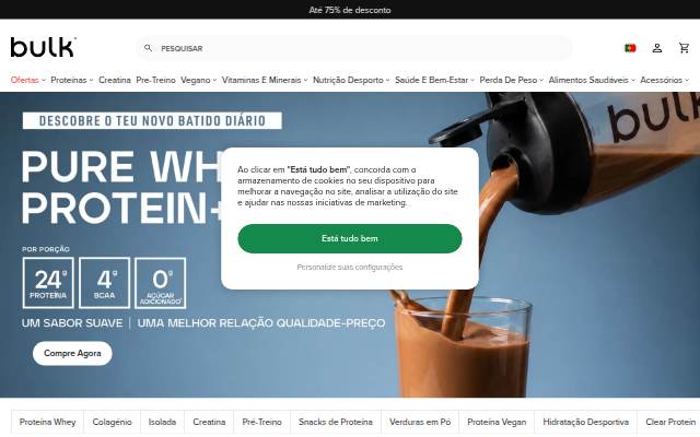 Bulk™ PT storefront