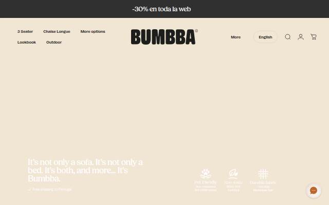 Bumbba storefront