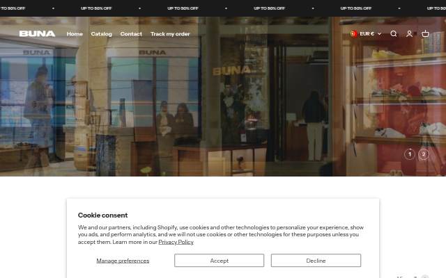 Bunakicks storefront