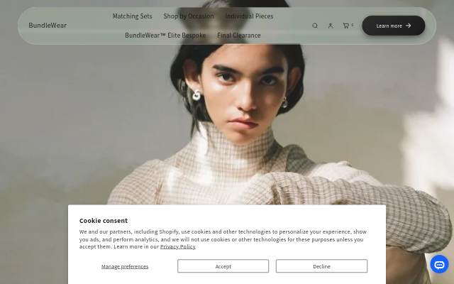 BundleWear storefront