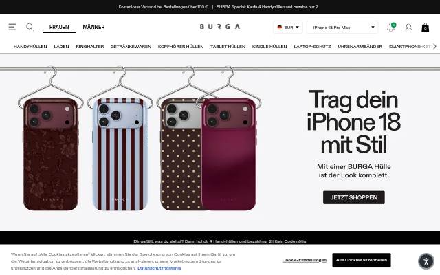 BURGA DE storefront