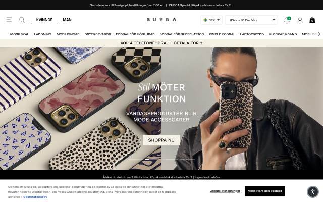 BURGA SE storefront