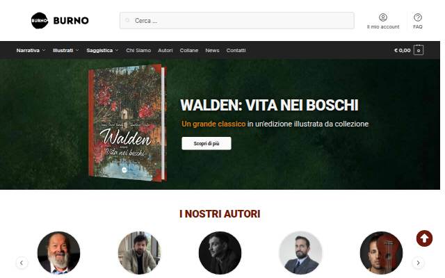 Startseite von Burno