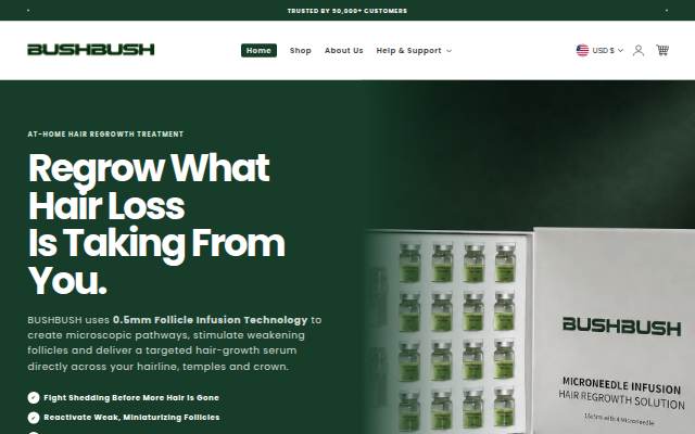 BUSHBUSH. storefront