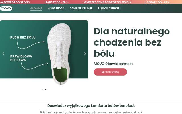 Buty Barefoot storefront
