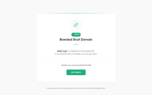 Montra da buu21.s.gy is a custom short domain