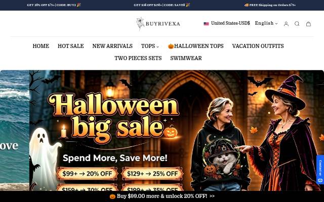 buyrivexa storefront
