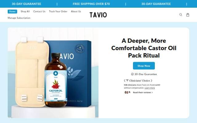 Tavio storefront
