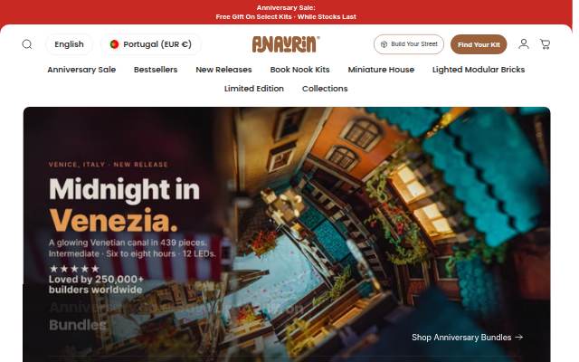 ANAVRIN® storefront