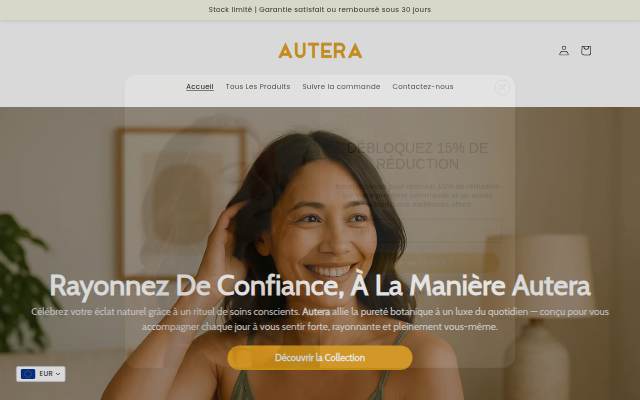 Autera storefront