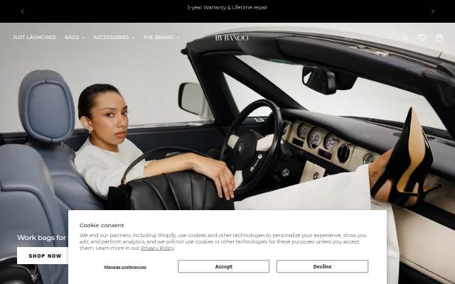 BY BANOO storefront