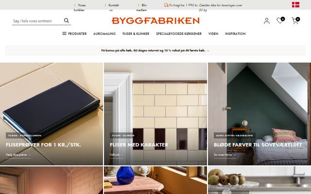 Montra da Bygningsbevaringsbutik for århundredeskifte og funkis