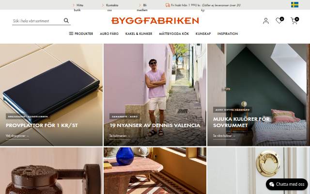 Byggnadsvårdbutik för sekelskifte och funkis storefront