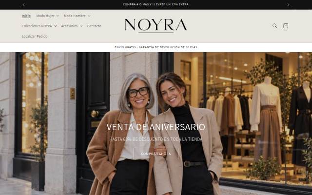 NOYRA storefront
