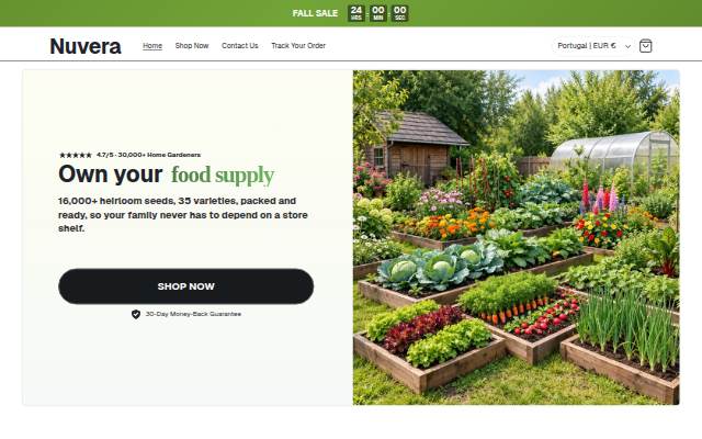 Nuvera storefront