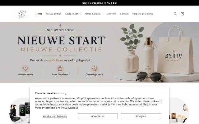 Startseite von ByRiv