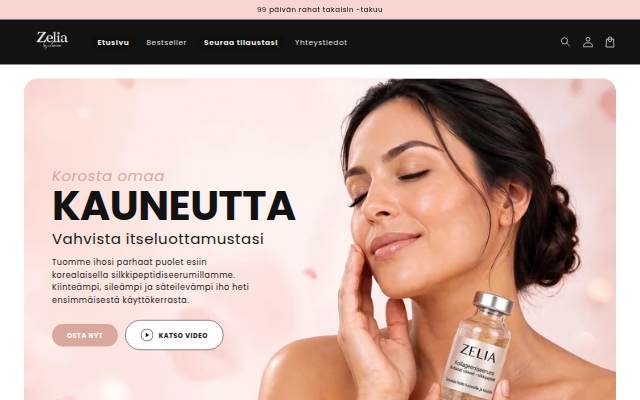 Zelia storefront
