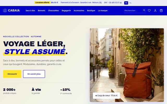 CABAIA storefront