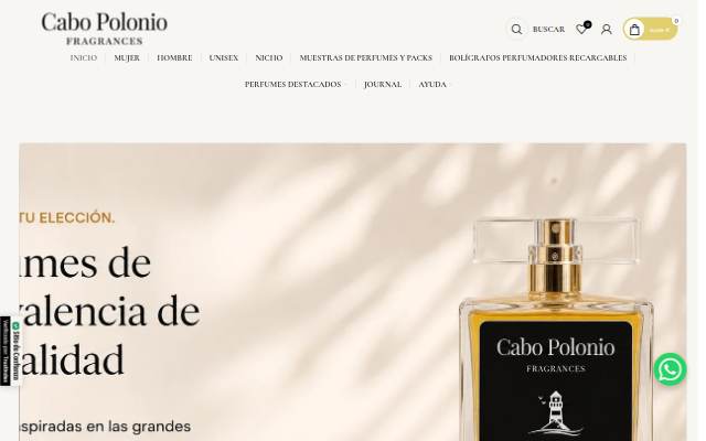 Cabo Polonio Fragrances storefront