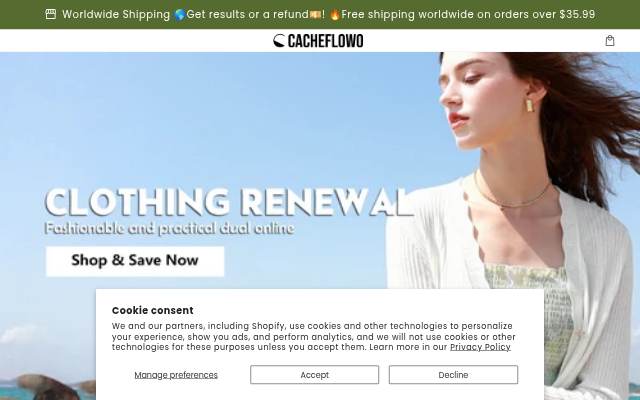 Cacheflowo storefront