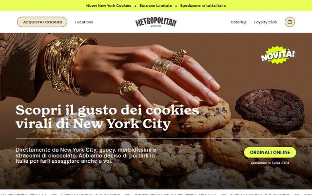 Startseite von Metropolitan Coffee