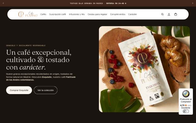 Café Platino storefront