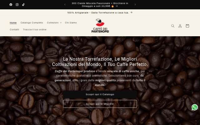 Caffè dei Partenopei storefront