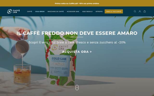Caff&egrave;lab storefront