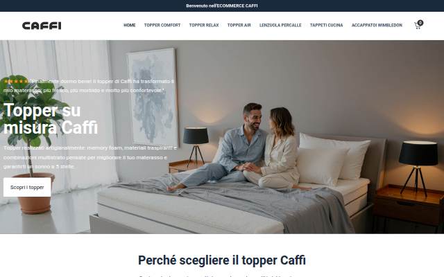 Caffi – Topper su misura storefront