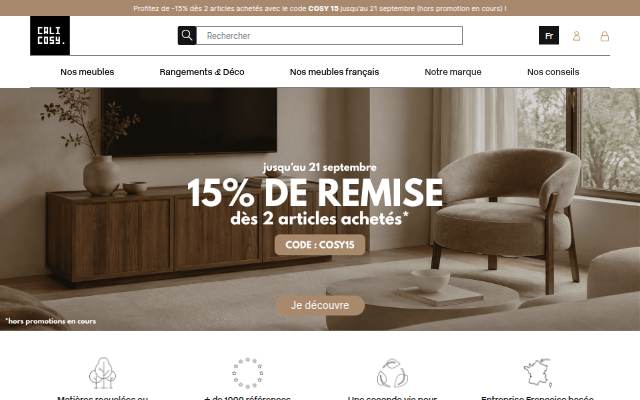 Calicosy storefront