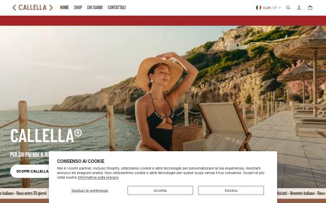 Callella storefront